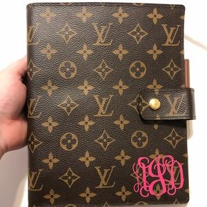 Authentic Louis Vuitton GM Monogram Agenda